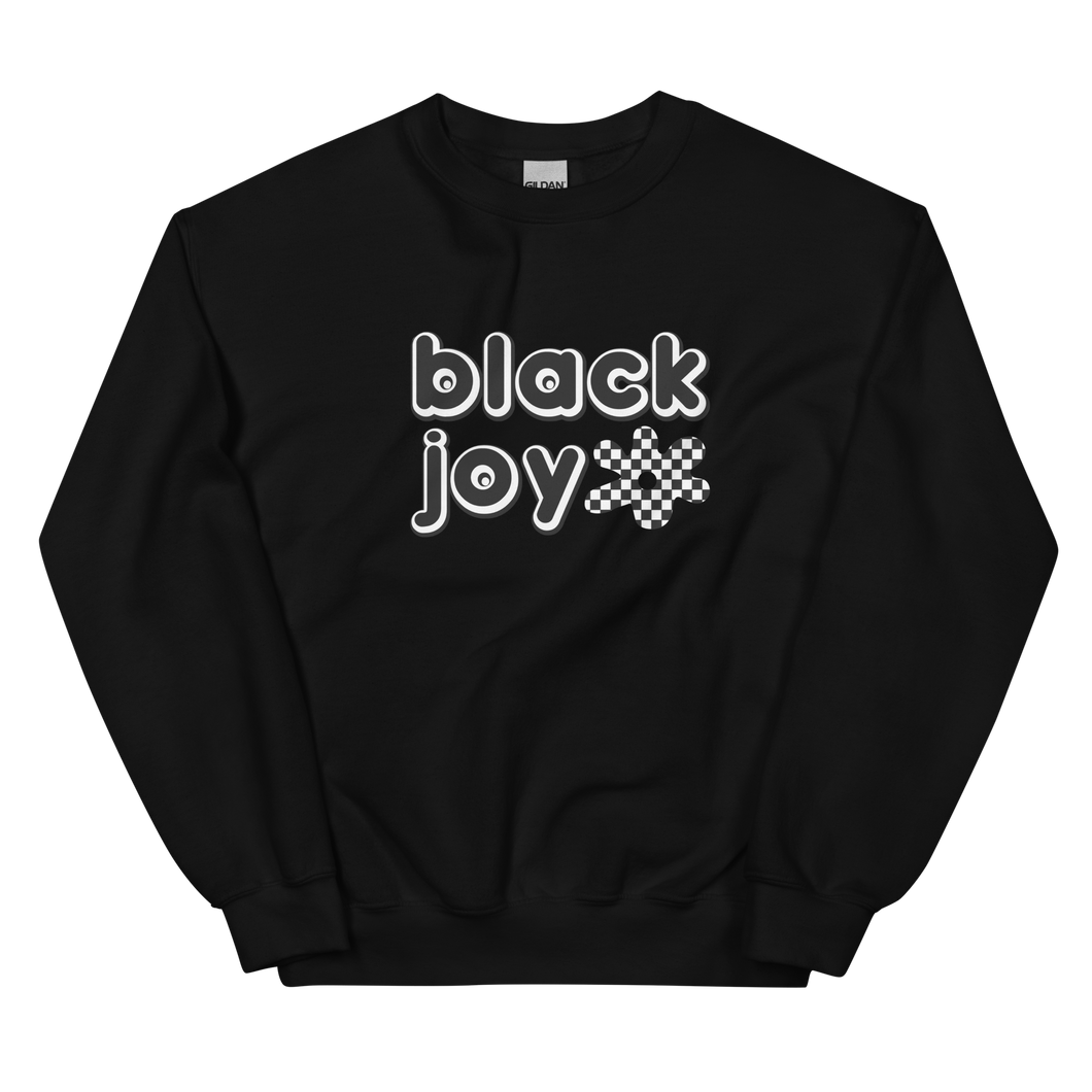 Black Joy Crewneck Sweatshirt