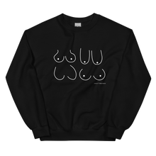 Load image into Gallery viewer, All Boobies Are Good Boobies Crewneck Sweatshirt